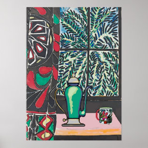 Koffie onder Venster, na Matisse Poster