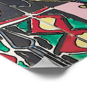 Koffie onder Venster, na Matisse Poster (Hoek)