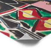 Koffie onder Venster, na Matisse Poster (Hoek)