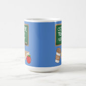 koffie, onderwijzen, herhalen magische mok (Midden)