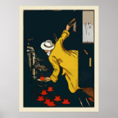 Koffie op het Espresso-bord Go Poster (Voorkant)