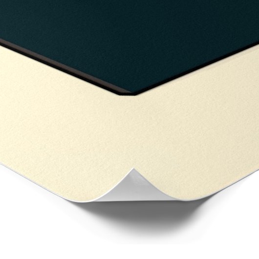 Koffie op het Espresso-bord Go Poster (Hoek)