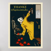 Koffie op het  Espresso-bord Go Poster (Voorkant)