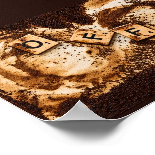 Koffie op Koffie Poster (Hoek)