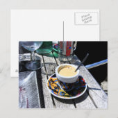 Koffie op Normandië Beach Briefkaart (Voorkant / Achterkant)