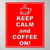 Koffie op Poster (Voorkant)