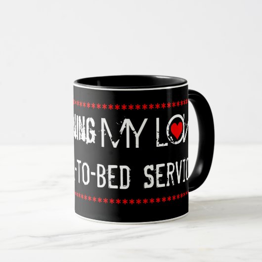 Koffie-op-service Mok (Voorkant rechts)
