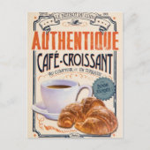 Koffie oplopend briefkaart (Voorkant)