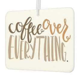 Koffie over alles luchtverfrisser