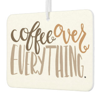 Koffie over alles luchtverfrisser