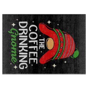 Koffie over de koffie Drink gnome Snijplank