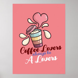 koffie-overs poster