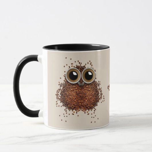 Koffie Owl mokken voor aangepaste namen (Links)
