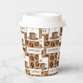 Koffie Papieren Bekers (Rechts)
