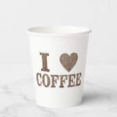 Koffie Papieren Bekers (Achterkant)