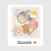 Koffie Pauze Sticker (Vel)