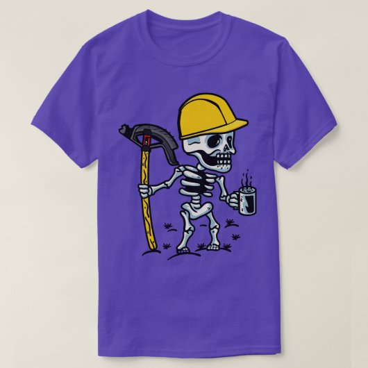 Koffie Pauze T-shirt (Design voorkant)