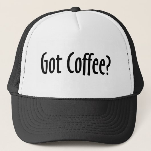 Koffie-Pet Trucker Pet (Voorkant)