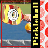 Koffie, Pickleball, Wijn, Pickleball Addict herhal Pickleball Paddle