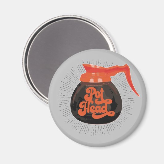 (Koffie) Pietkop Magnet (Voorkant / Achterkant)