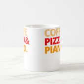 Koffie Pizza En Piano Koffiemok (Center)