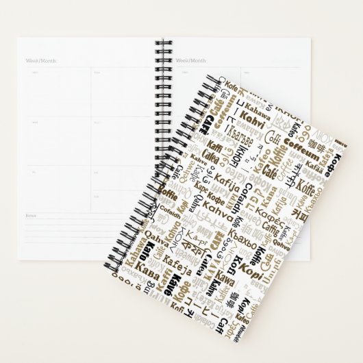 Koffie Planner (Display)