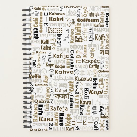 Koffie Planner (Voorkant)