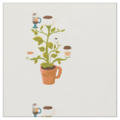 Koffie-Plant Stof (Close Up)