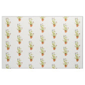 Koffie-Plant Stof (Fat Quarter)