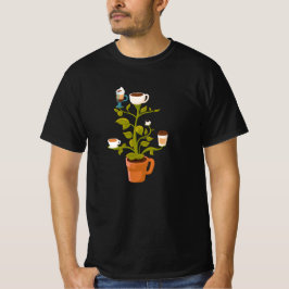 Koffie-Plant T-shirt