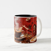 Koffie & Plezier Mok (Voorkant rechts)