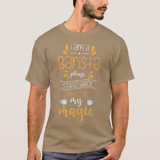 Koffie Portafilter Espresso retro T-shirt