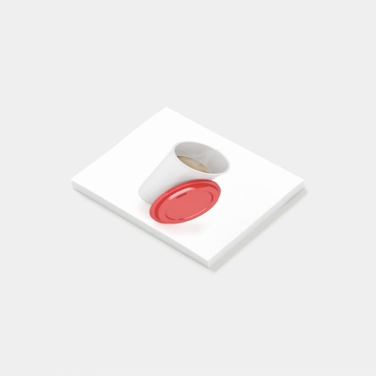 Koffie Post-it® Notes (Schuin)