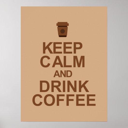 Koffie Poster (Voorkant)