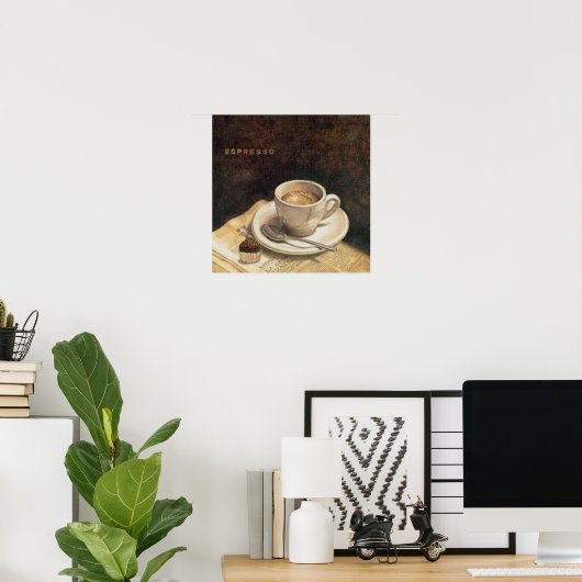  koffie poster (Thuiskantoor)