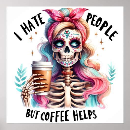 Koffie Poster (Voorkant)
