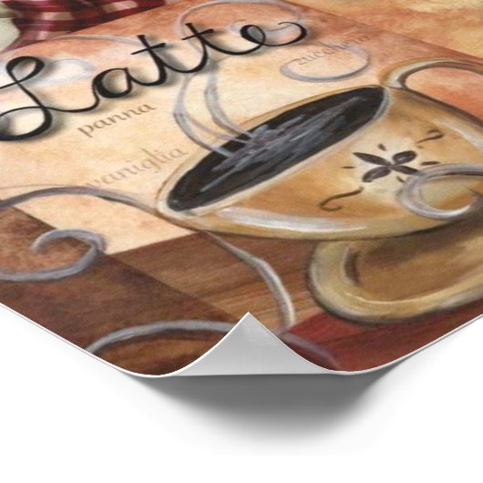  koffie poster (Hoek)