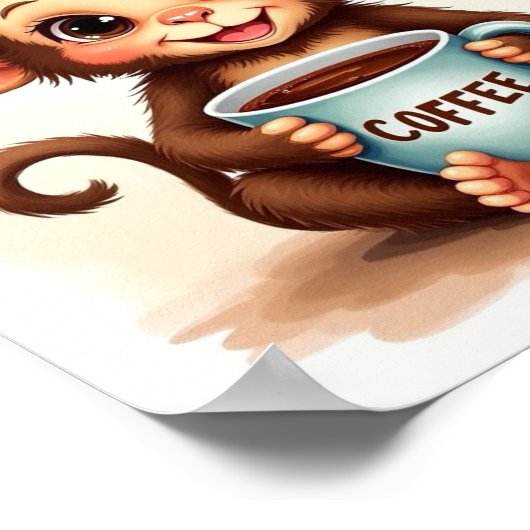 Koffie Poster (Hoek)