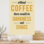 Koffie Poster (Keuken)