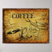 koffie poster (Voorkant)