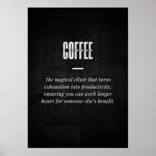 Koffie Poster