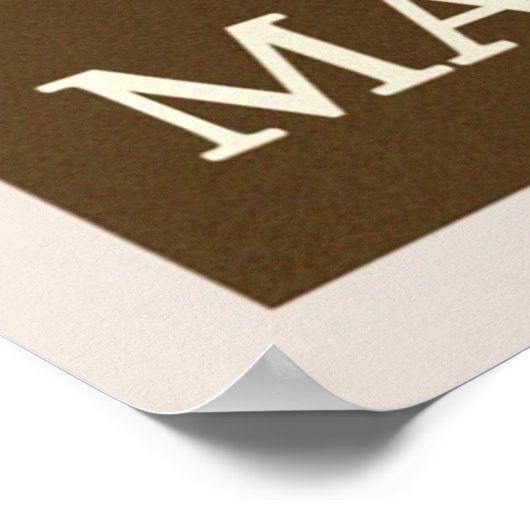  koffie poster (Hoek)