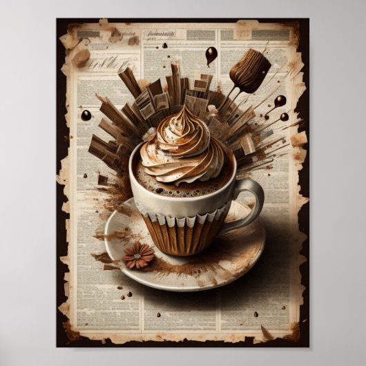 Koffie Poster Art (Voorkant)