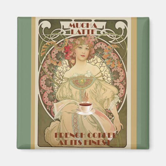  koffie-Poster Magneet (Voorkant)