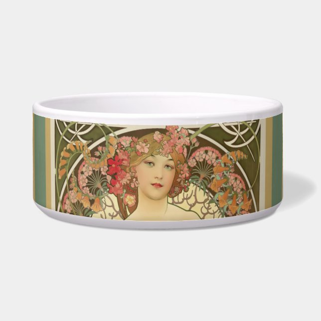  koffie Poster Pet Bowl Voerbakje (Voorkant)