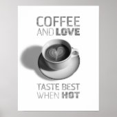 Koffie-Poster Poster (Voorkant)