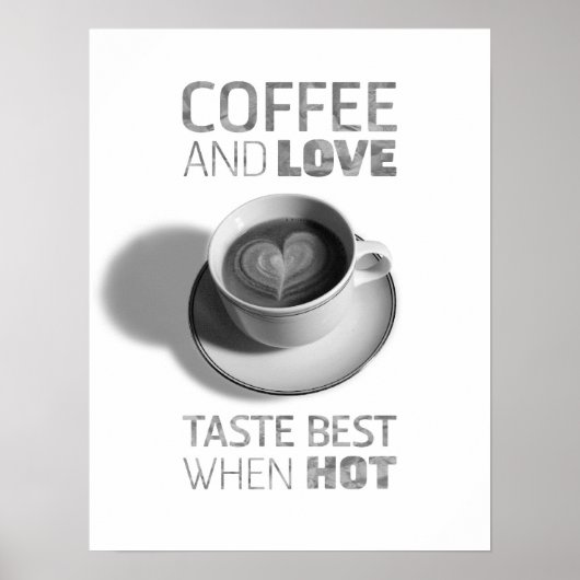 Koffie-Poster Poster (Voorkant)