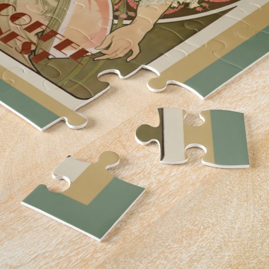  koffie Poster puzzel (Zijkant)