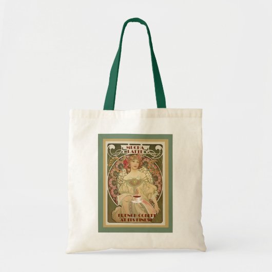  koffie-Poster Tote Bag (Voorkant)