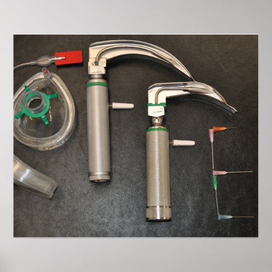 KOFFIE POSTER VOOR ANESTHETISTS (Voorkant)